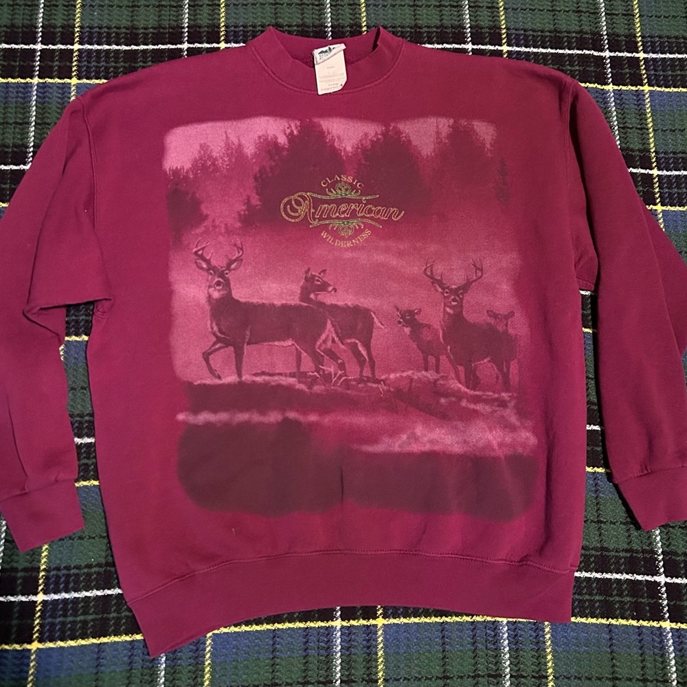 Vintage Whitetail Deer Crewneck